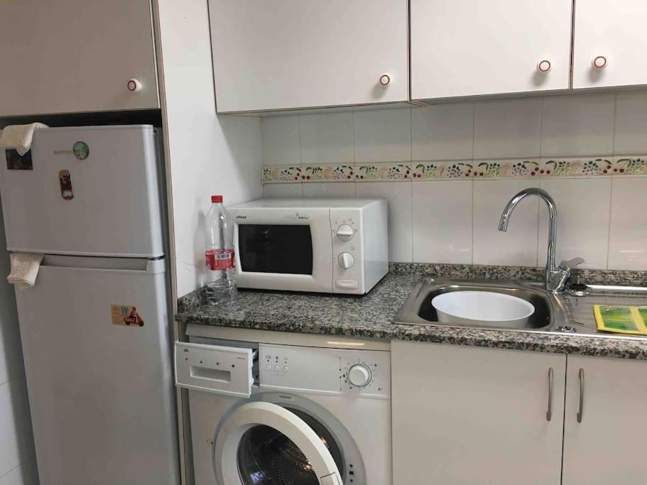 Apartamento Segunda Linea De Playa Con Piscina El Altet Exterior foto